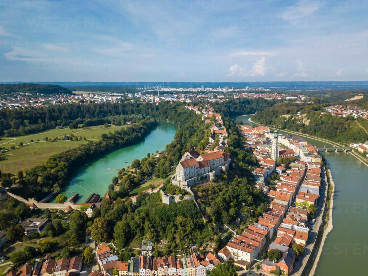 Wohnen Am Bach Lägenhet Haiming Exteriör bild